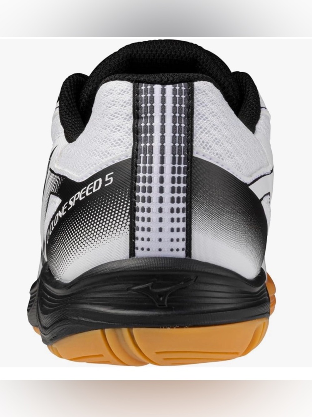 Mizuno Women’s Cyclone Speed 3 White, Black & Gum Volleyball Shoe Size 9.5 NWT - Picture 6 of 10